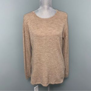 KERSH MERINO WOOL BLEND Performance KNIT cozy SWEATER women’s size Medium
